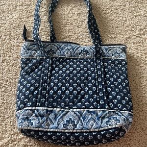 Blue Vera Bradley Tote